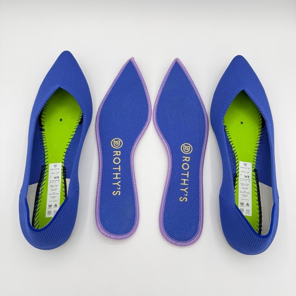Rothy's Blue Flats “Cornflower Blue” - Picture 12 of 16